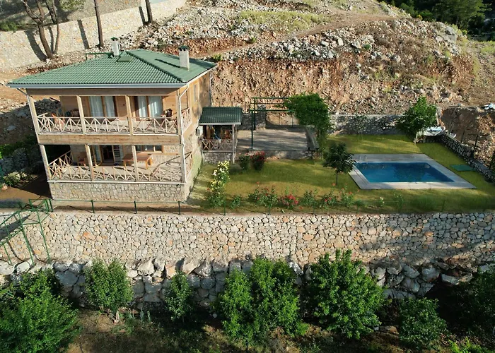 VILLA LYCIAN - Dağ ve Deniz Manzarası *