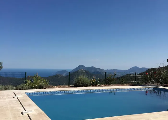 Villa Lycian - Mountain And Sea View With Heated Pool 凯梅尔